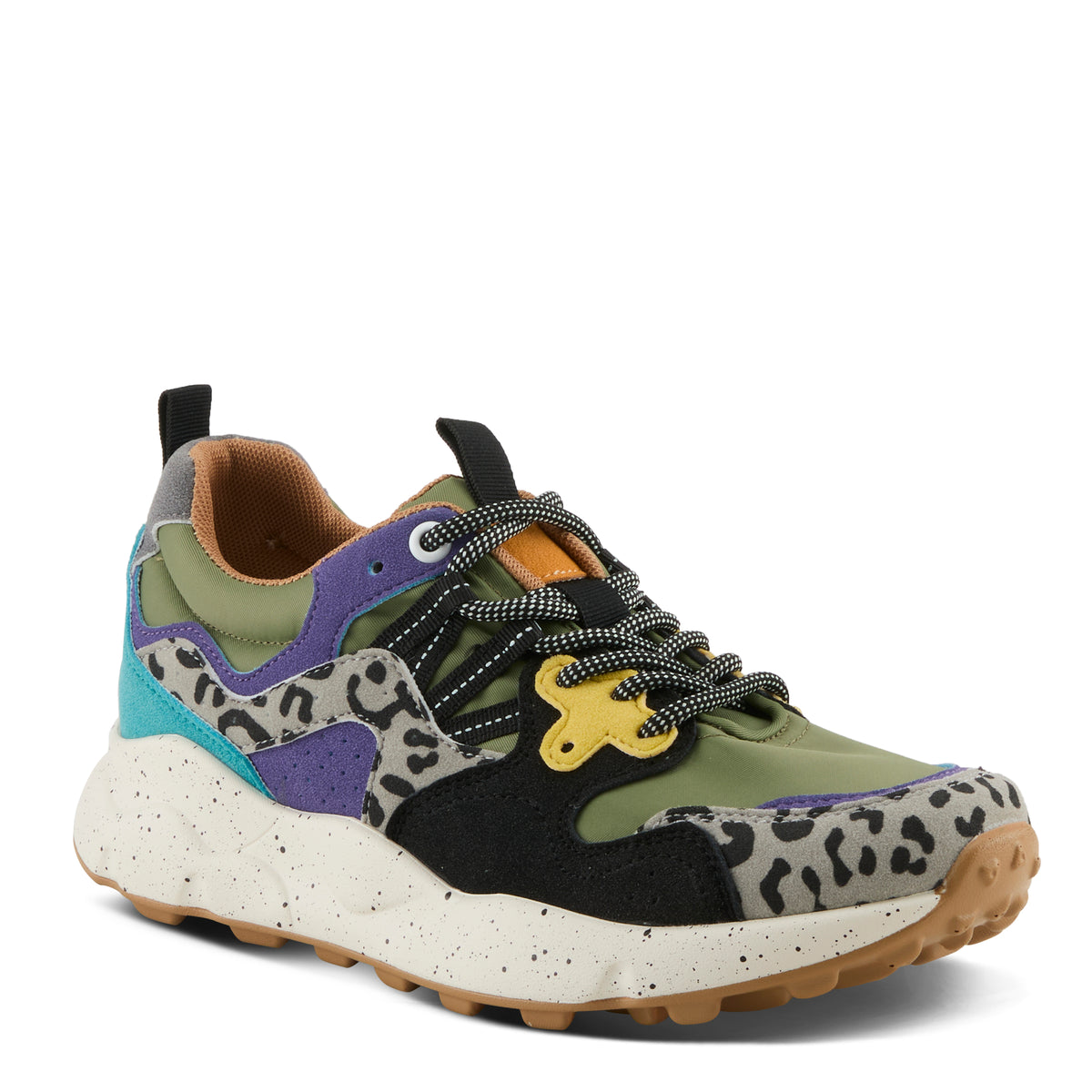 Patrizia PATRIZIA FLYINGCOLORS SNEAKERS sneaker in olive multi with stylish fashion design