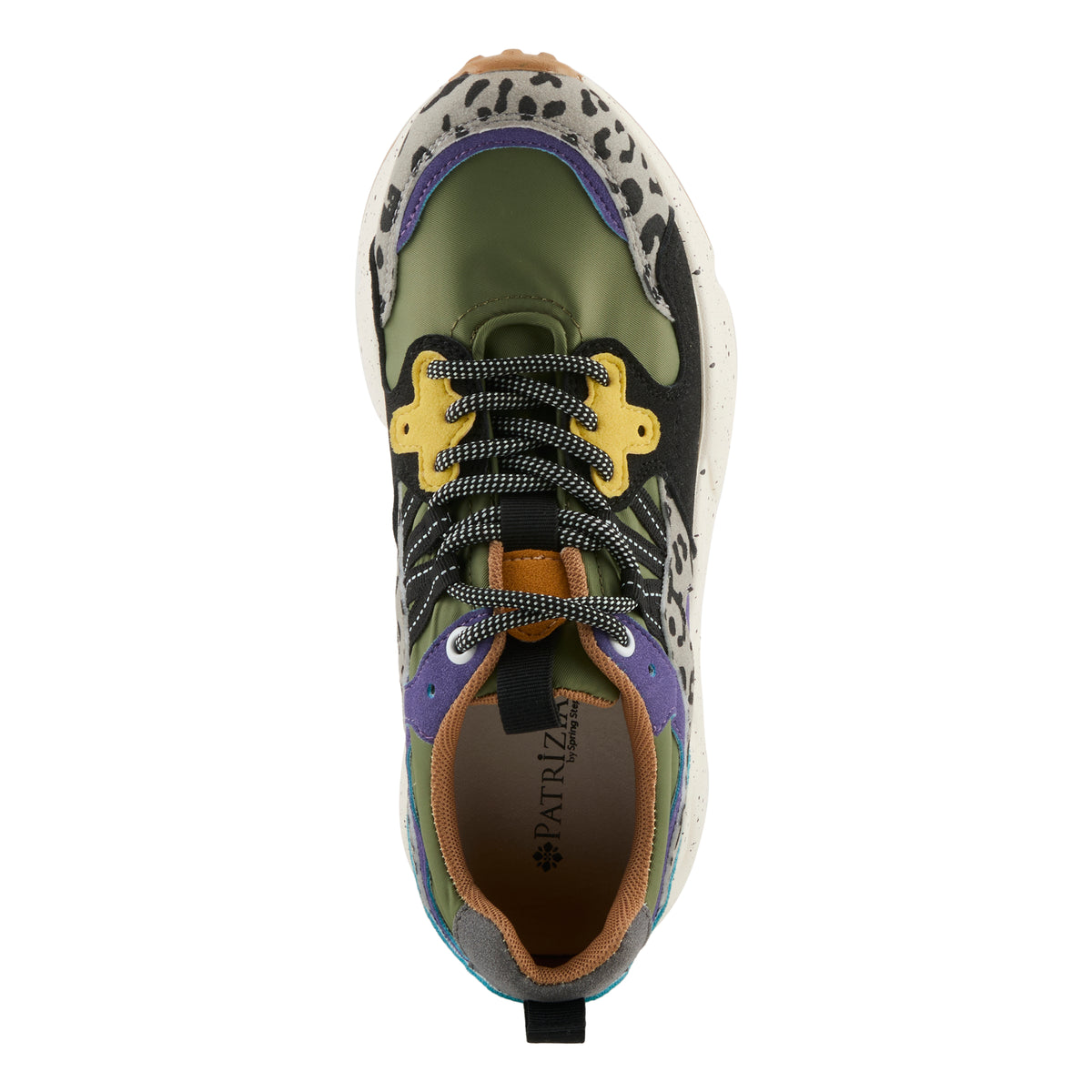 Patrizia PATRIZIA FLYINGCOLORS SNEAKERS sneaker in olive multi with stylish fashion design