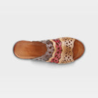 Spring Step Footy Brown Multi Sandal