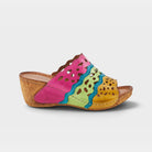 Spring Step Footy Fuchsia Multi Sandal