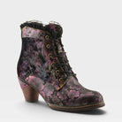 L'Artiste FORUTALUVLO BOOTS in PURPLE MULTI, front view