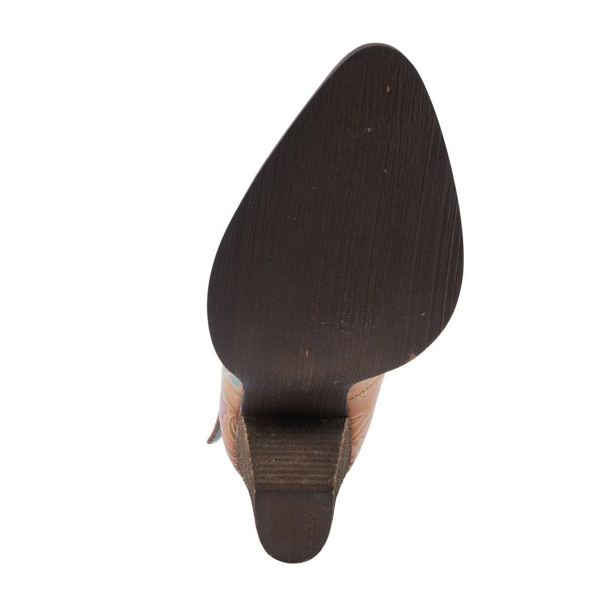 L'Artiste L'ARTISTE FOXGLOVE SHOES shoe in camel multi with handcrafted leather design