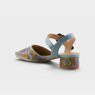 L'Artiste Funferbiz shoes in Blue Multi, alternate angle view