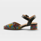 L'Artiste Funferbiz shoes in Black Multi, side view