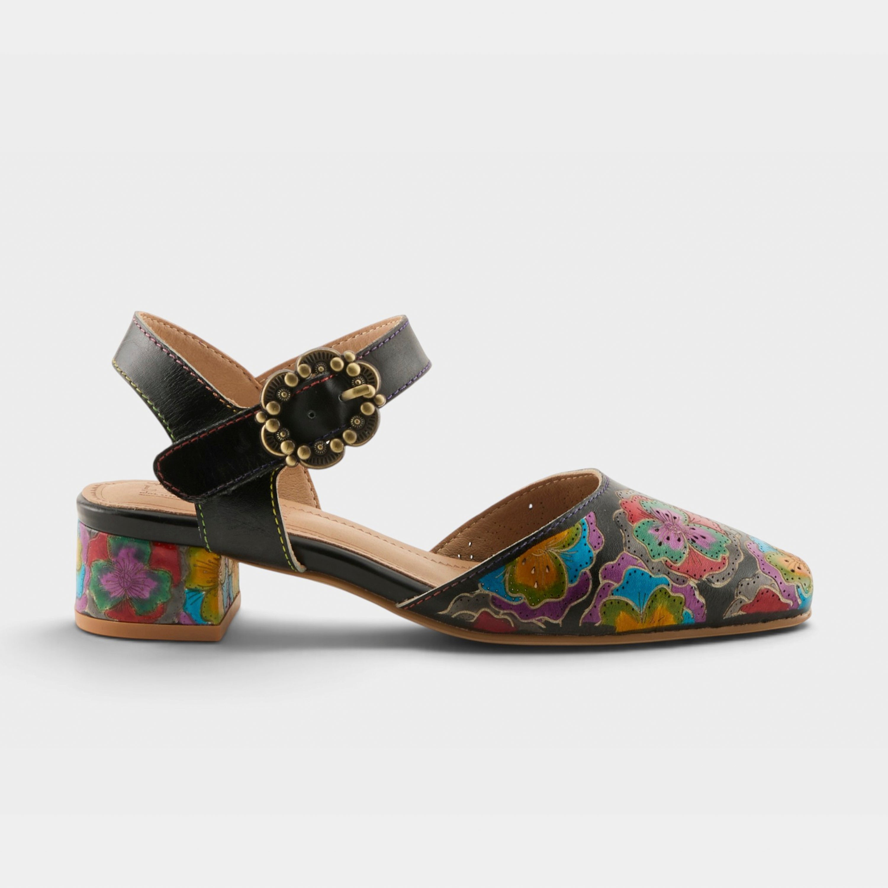 L'Artiste Funferbiz shoes in Black Multi, hero view