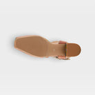L'Artiste Funferbiz shoes in Camel Multi, outsole view