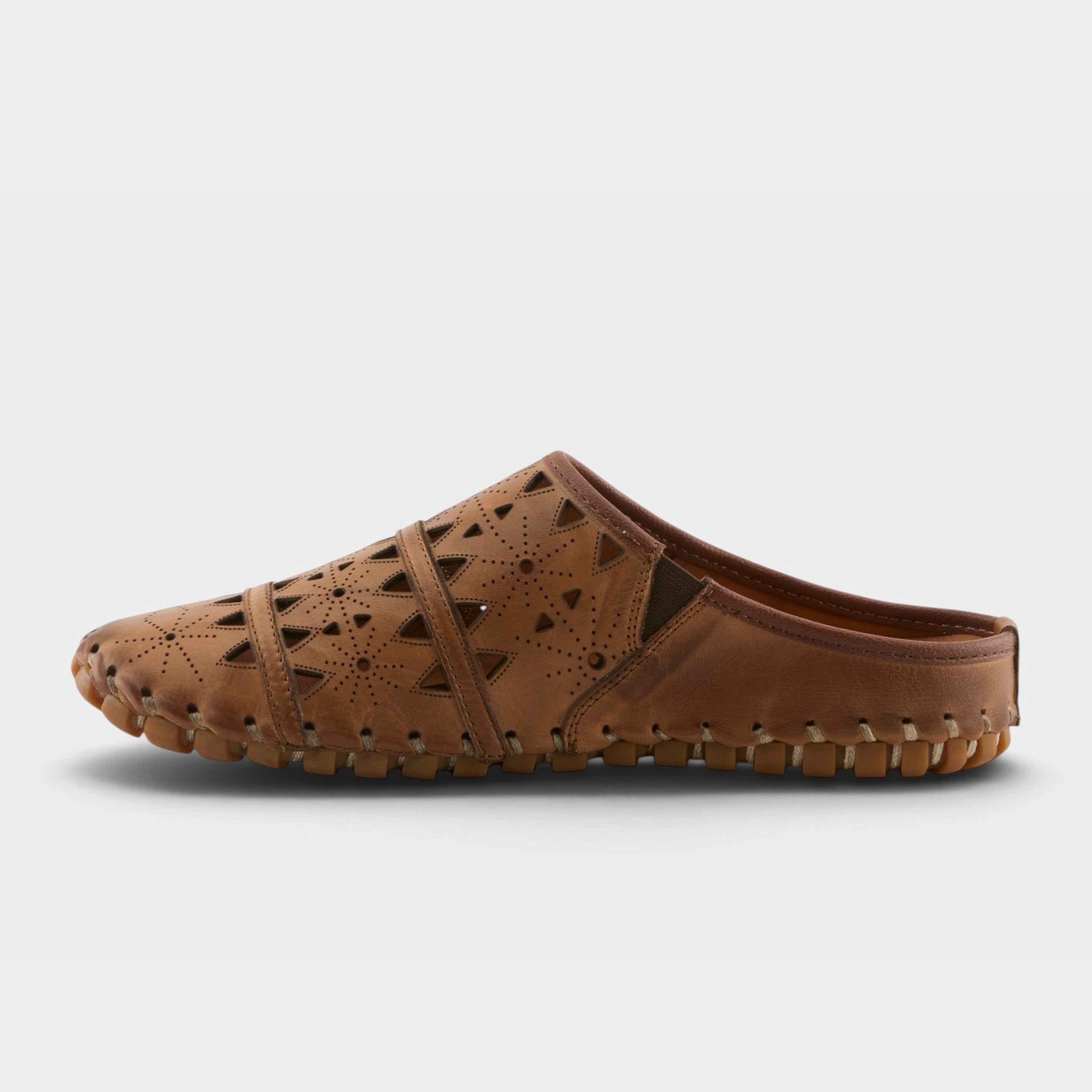Spring Step Fusalide Brown Slip-On Clog Shoe