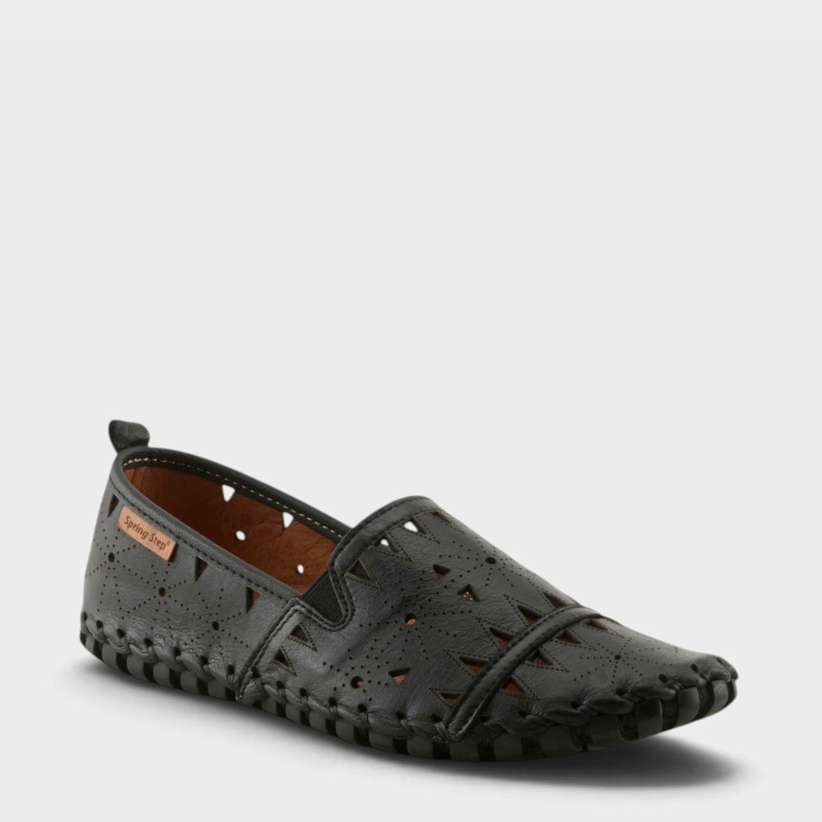 Spring Step – Fusaro – Black – Loafer