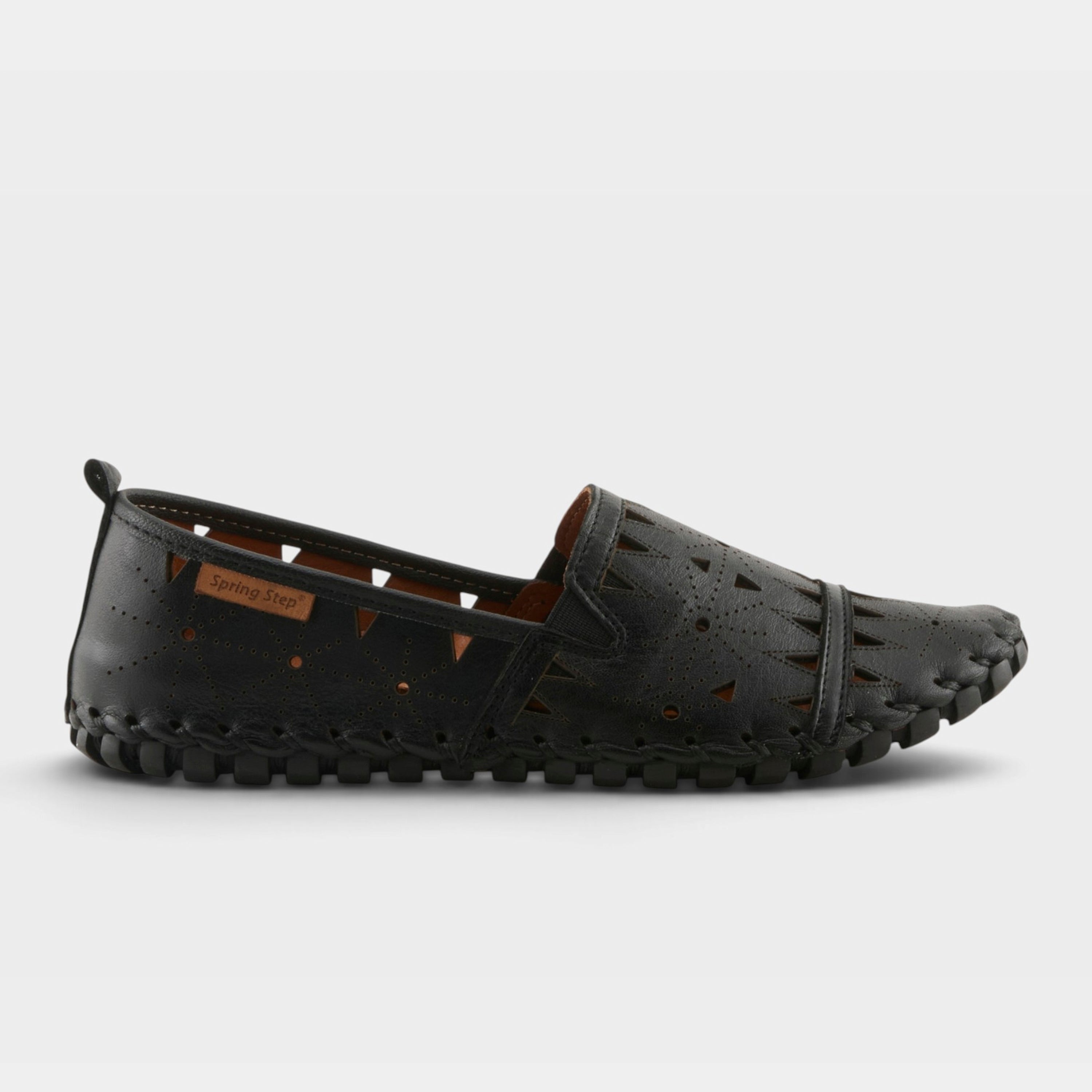 Spring Step Fusaro Black Loafer Shoe