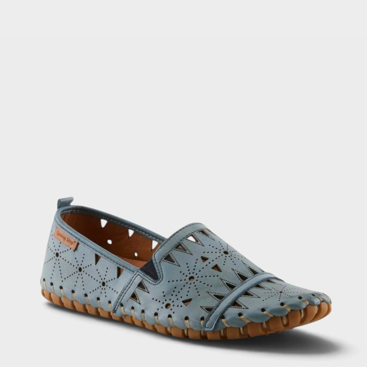 Spring Step – Fusaro – Blue – Loafer