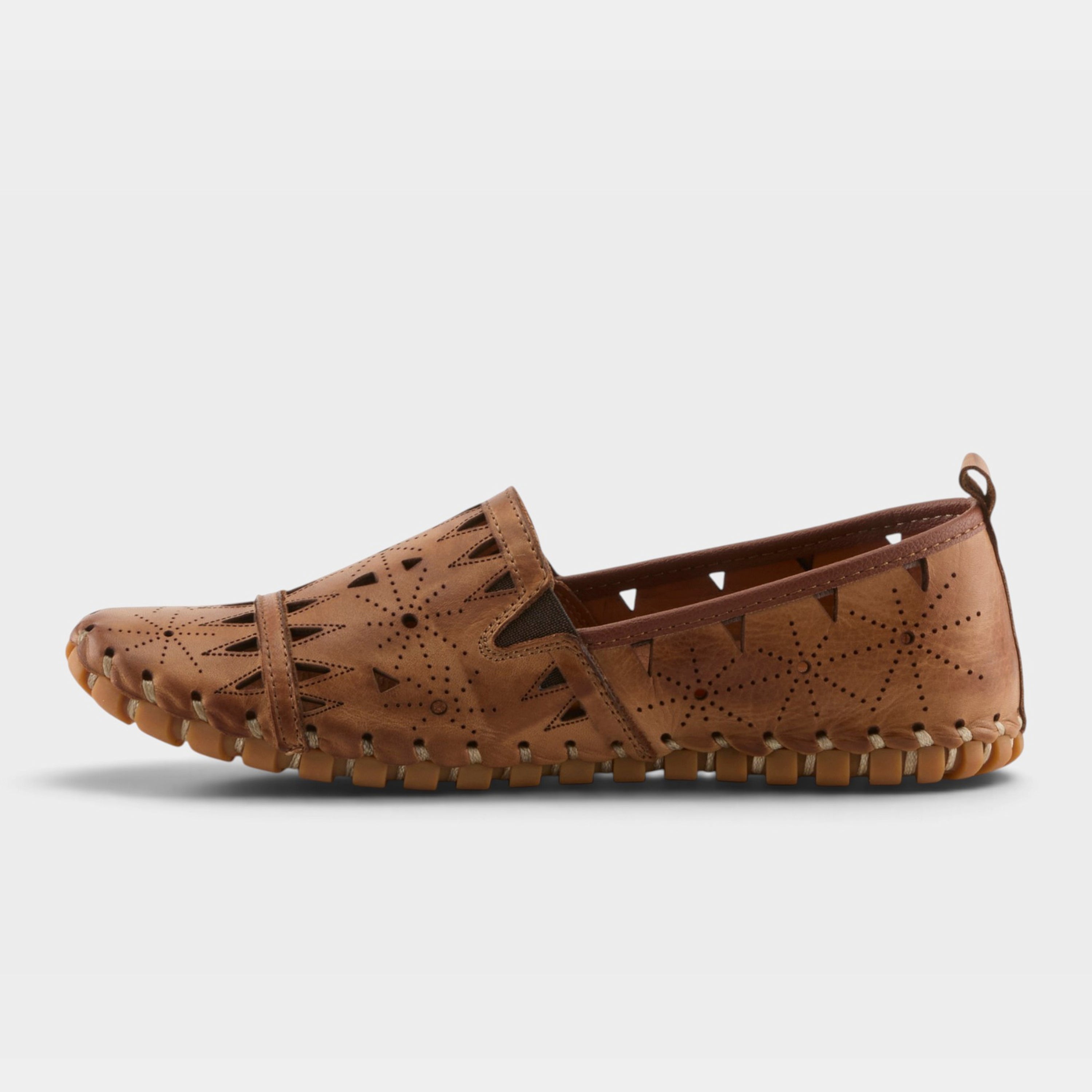 Spring Step Fusaro Brown Loafer Shoe