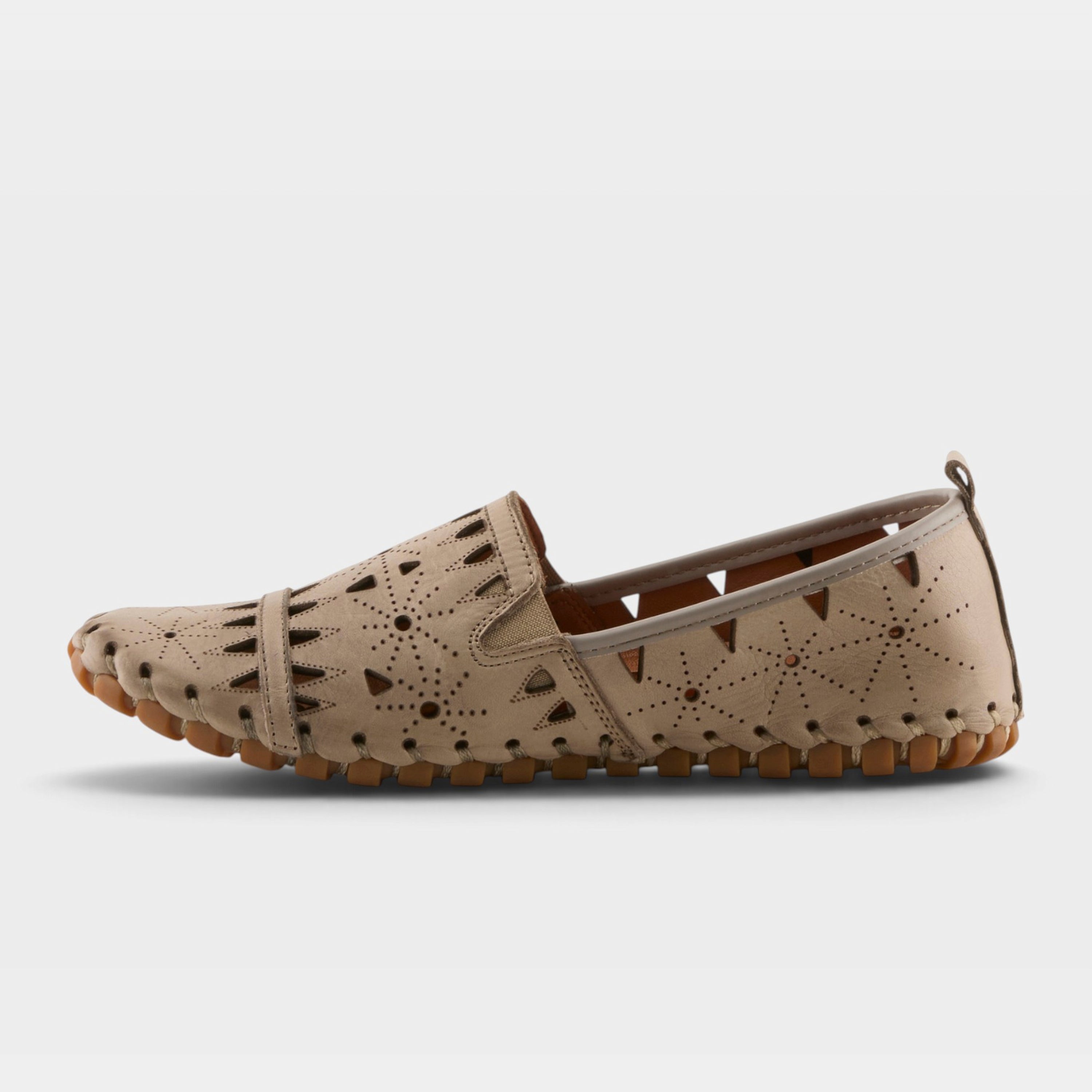 Spring Step Fusaro Grey Loafer Shoe