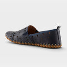 Spring Step Fusaro Navy Loafer Shoe