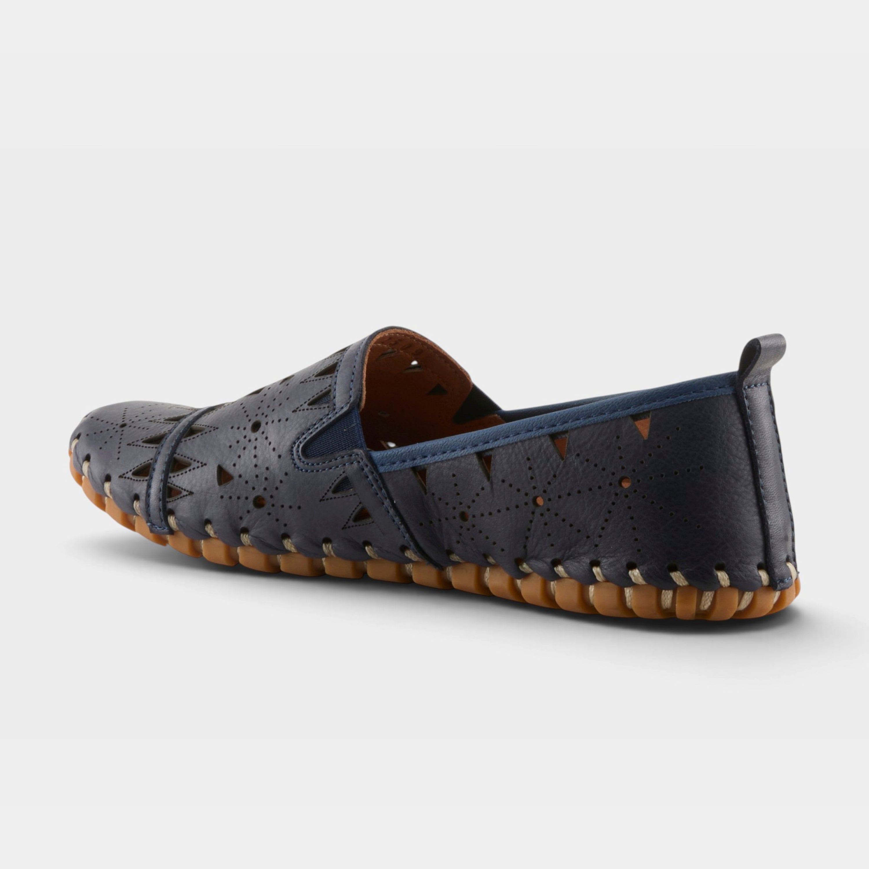 Spring Step Fusaro Navy Loafer Shoe
