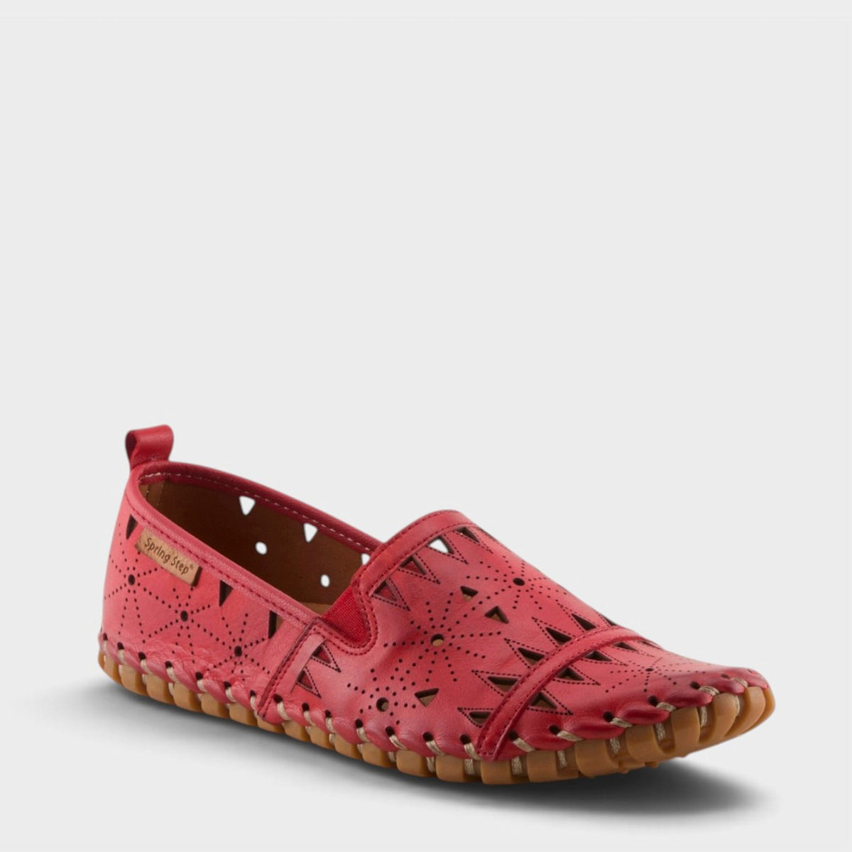 Spring Step – Fusaro – Red – Loafer