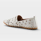 Spring Step Fusaro White Loafer Shoe