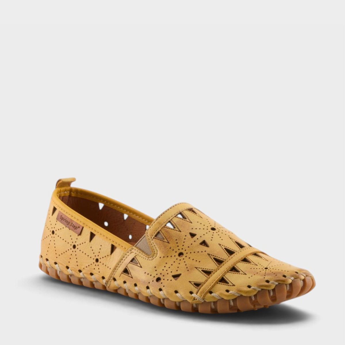 Spring Step – Fusaro – Yellow – Loafer