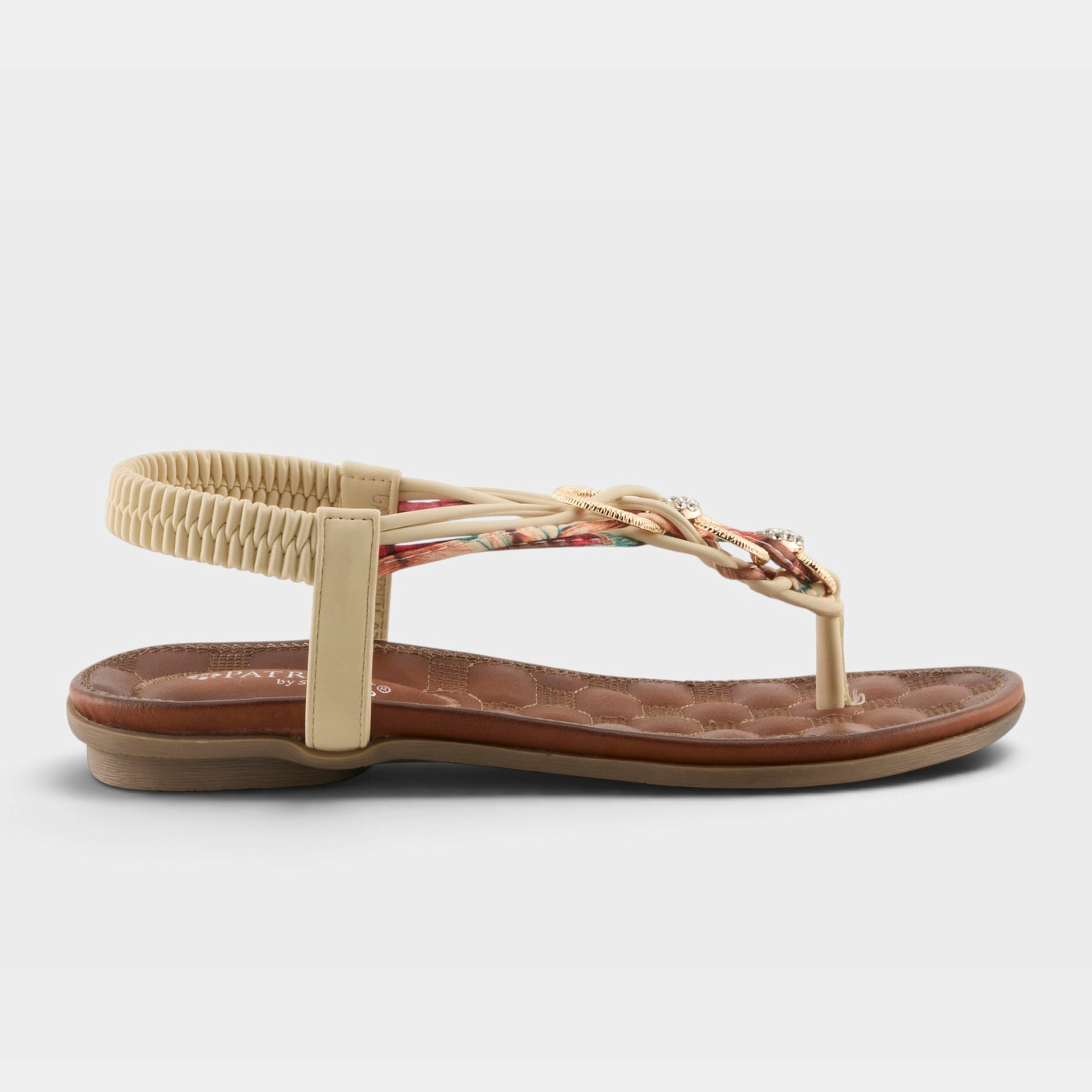 Patrizia Gadelina Beige Sandal