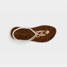 Patrizia Gadelina White Multi Sandal