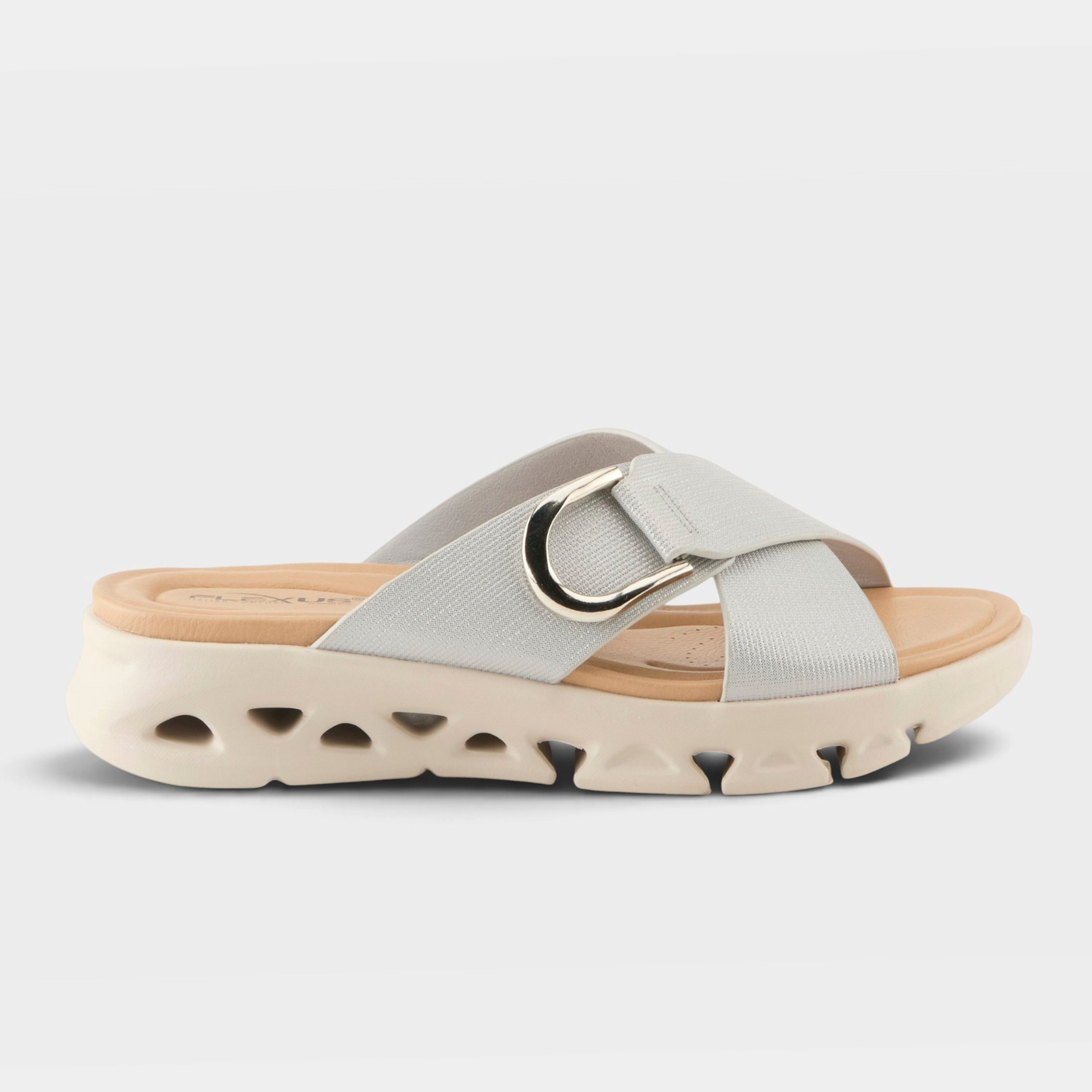 Flexus Gaige Silver Sandal