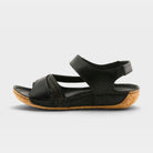 Spring Step Galaire Black Sandal