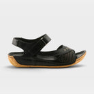 Spring Step Galaire Black Sandal