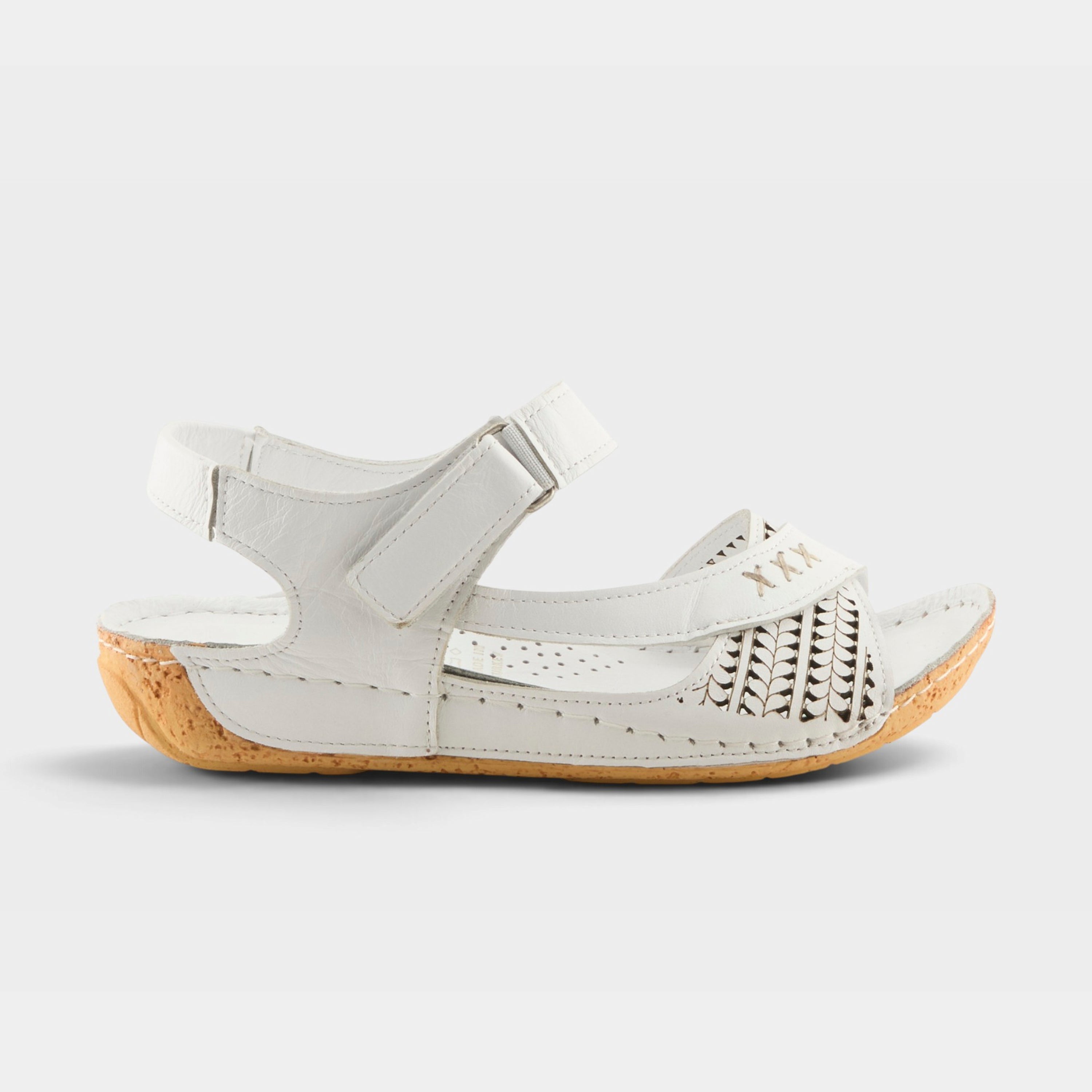 Spring Step Galaire White Sandal