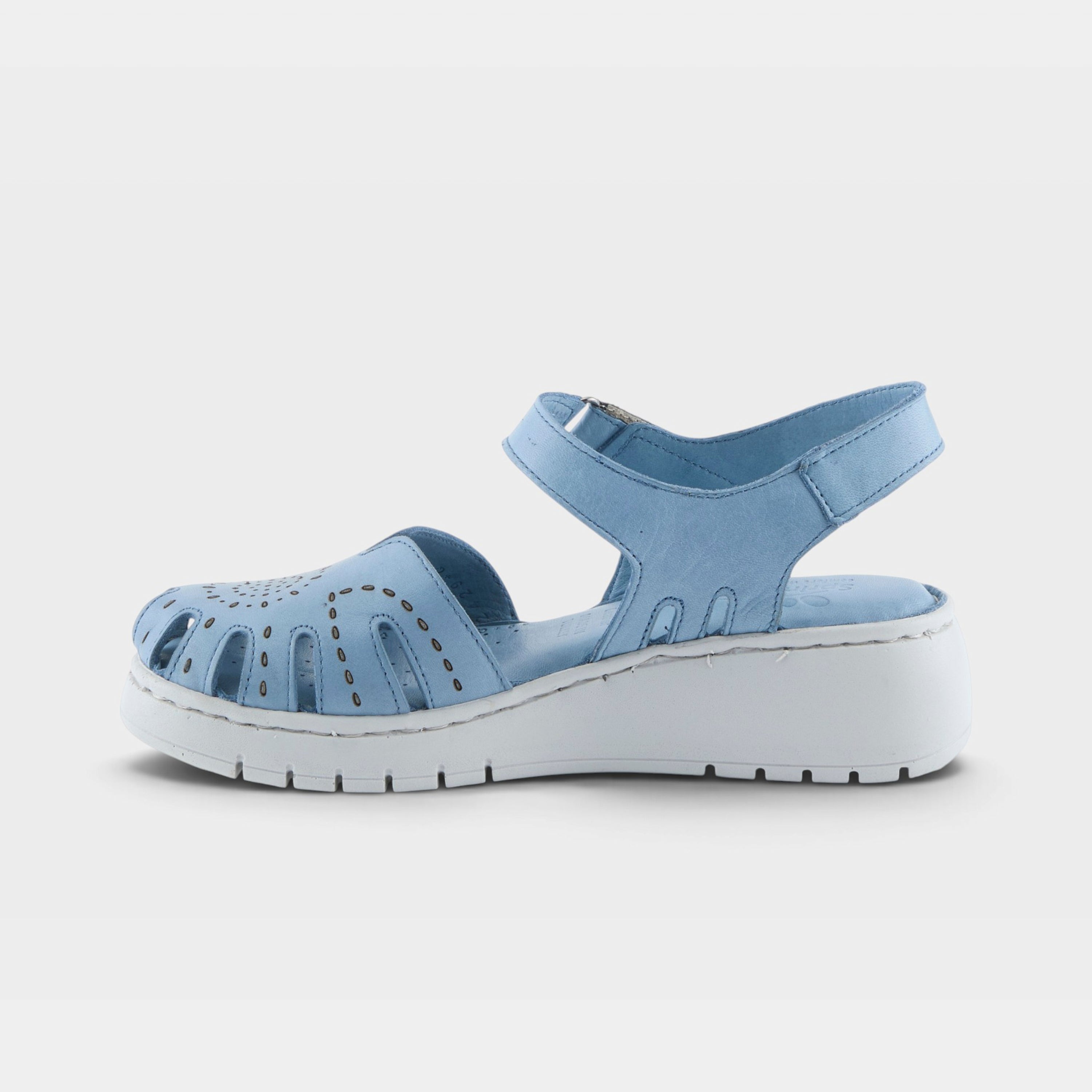 Spring Step Galavis Blue Sandal