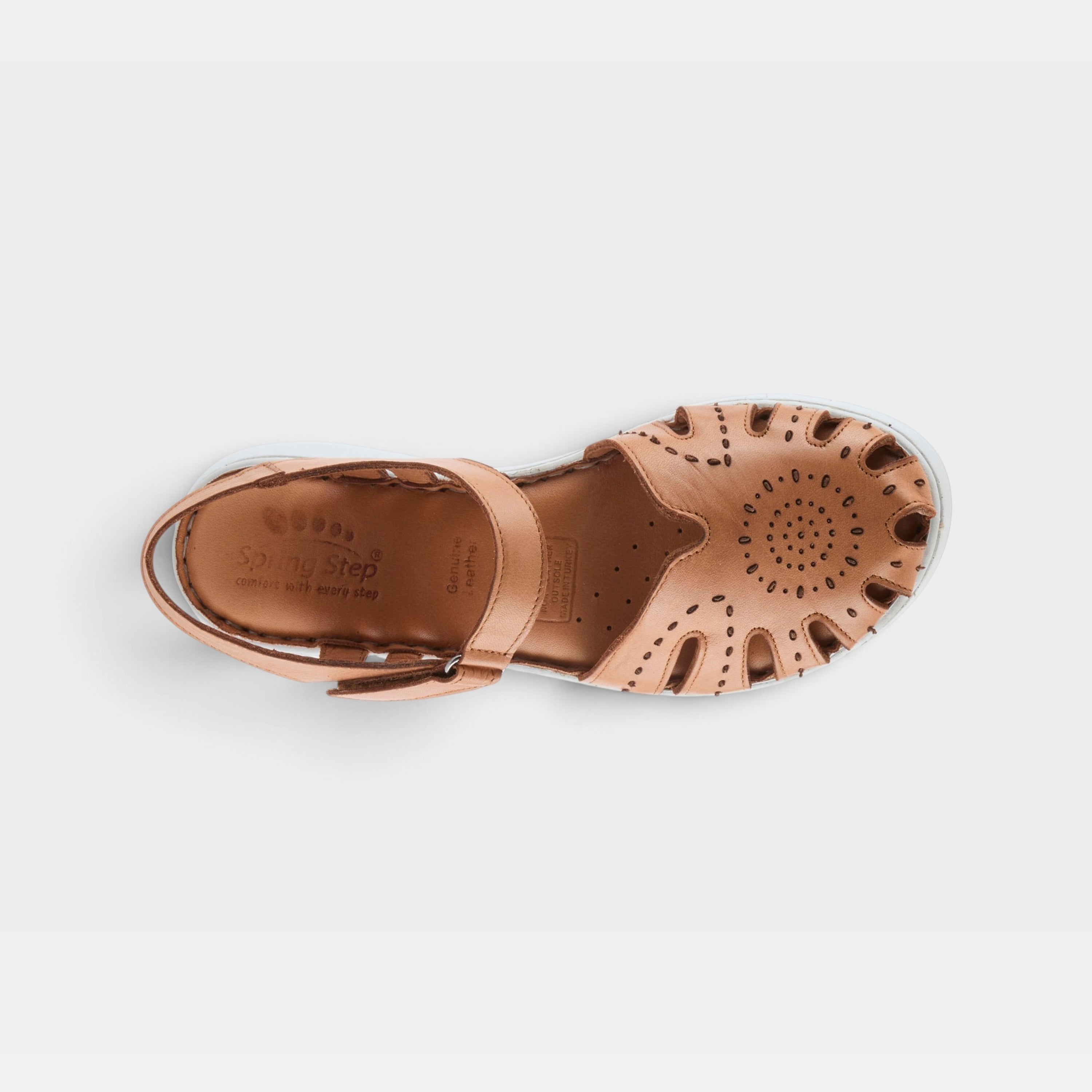 Spring Step Galavis Camel Sandal