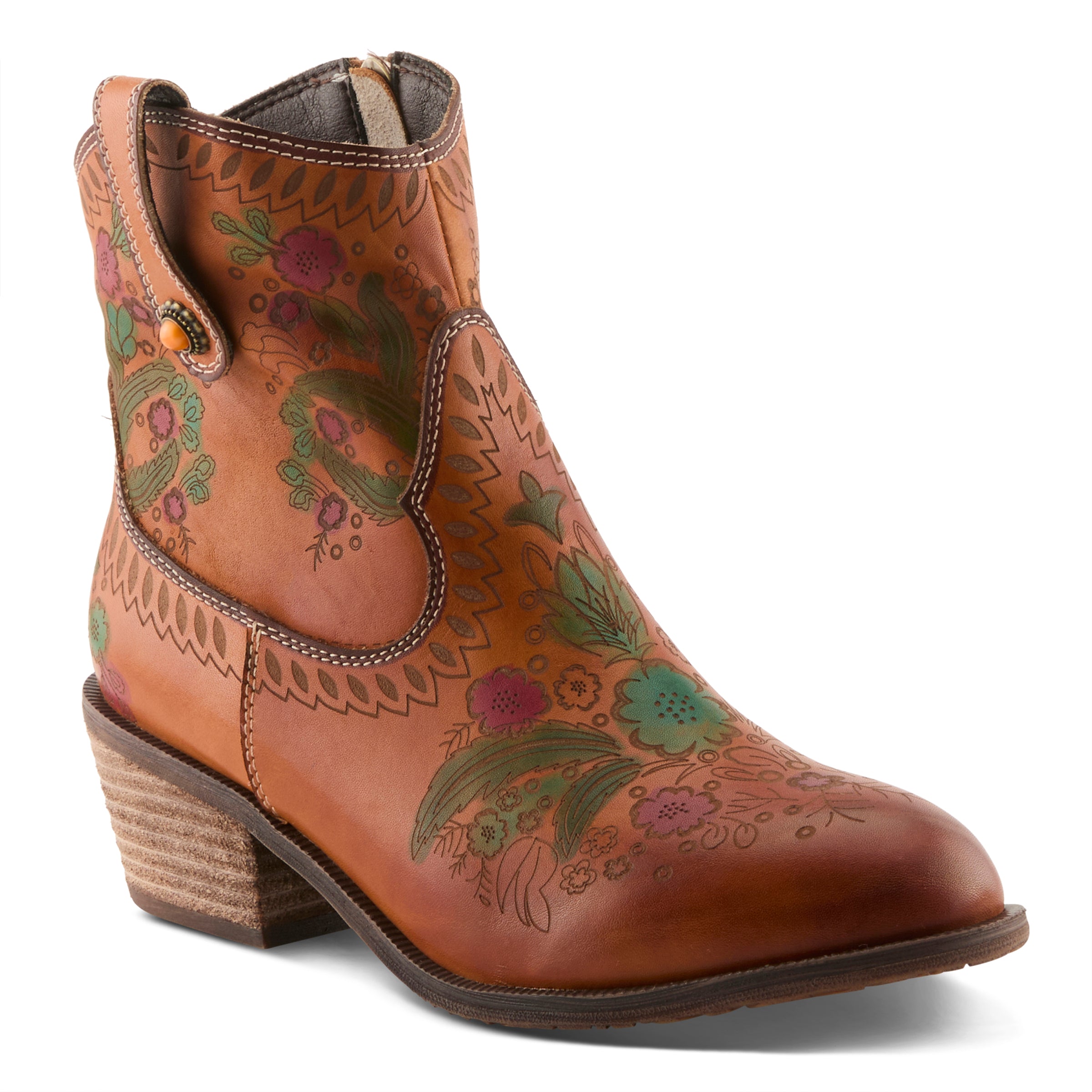 Women's L'Artiste Galop Western Ankle Boot - Spring Step Shoes