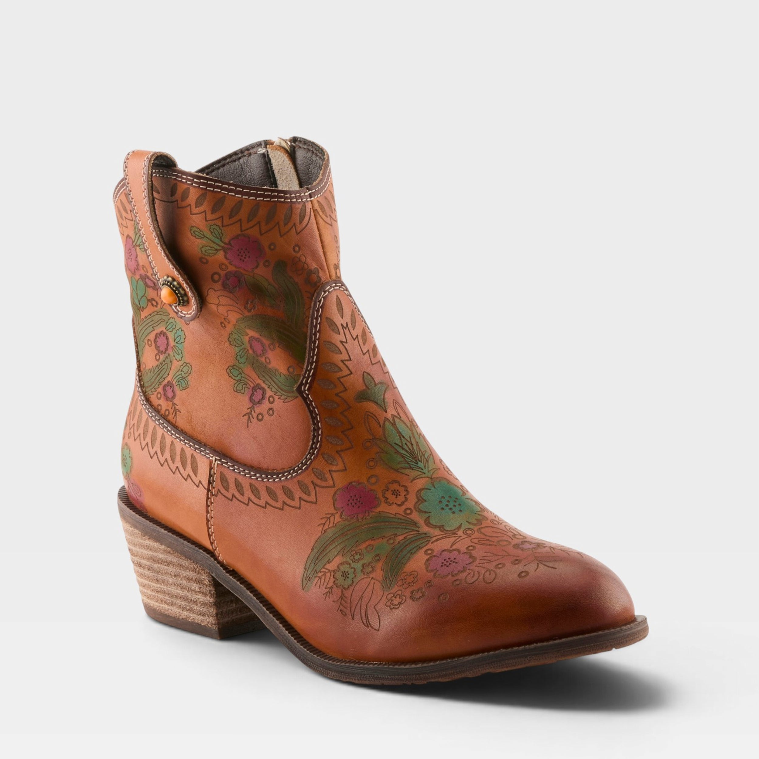 Women's L'Artiste Galop Western Ankle Boot - Spring Step Shoes