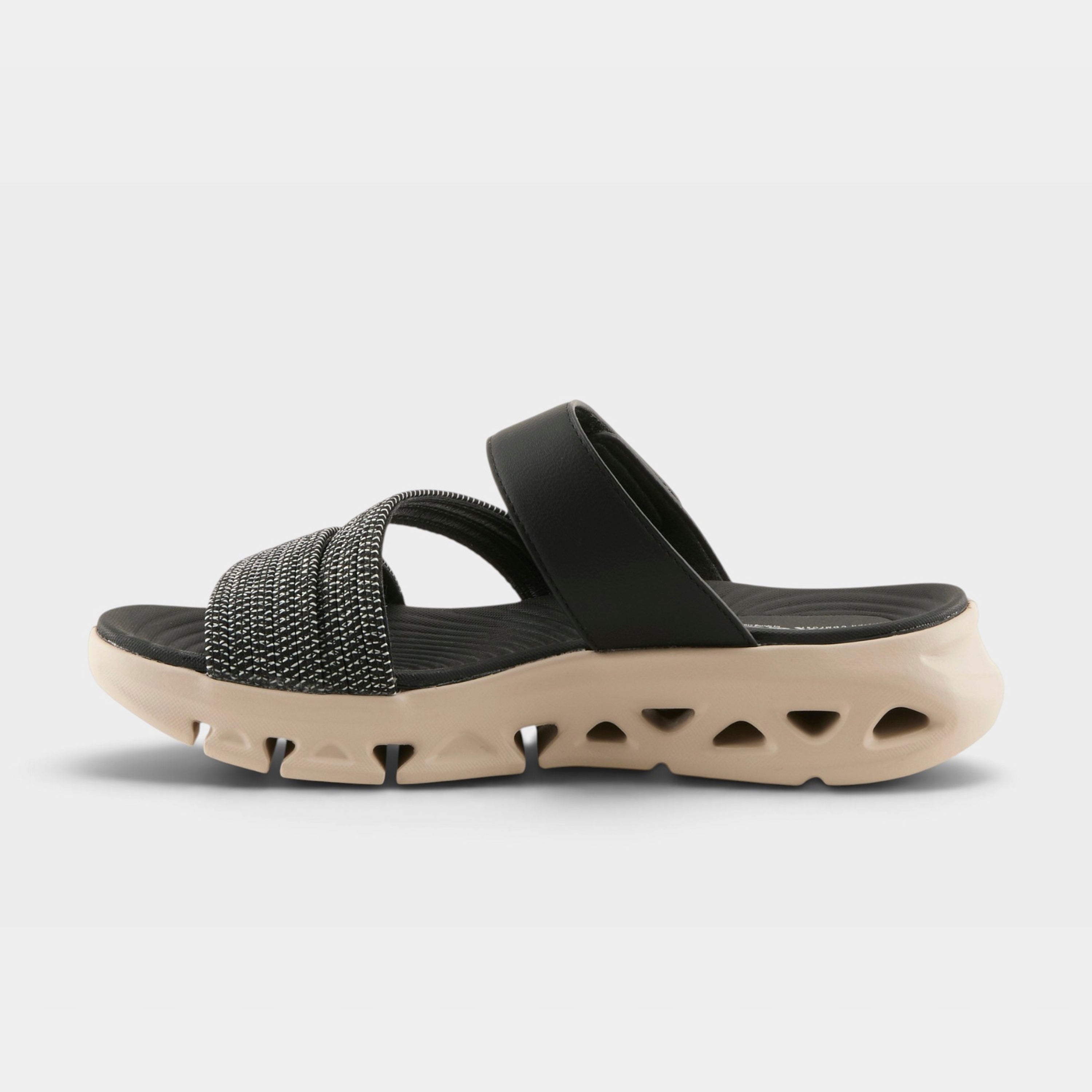 Flexus Galvanesa Black Sandal