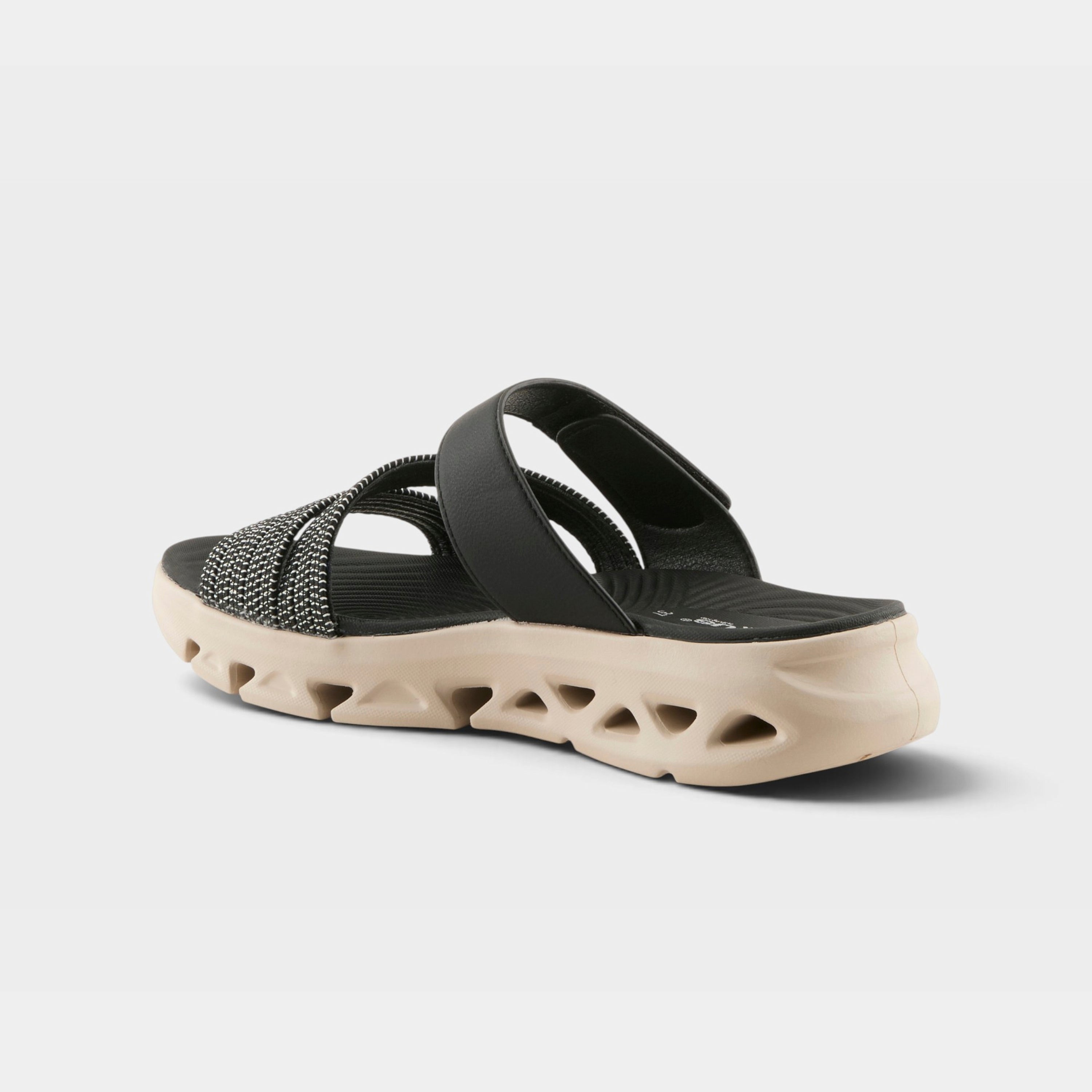 Flexus Galvanesa Black Sandal