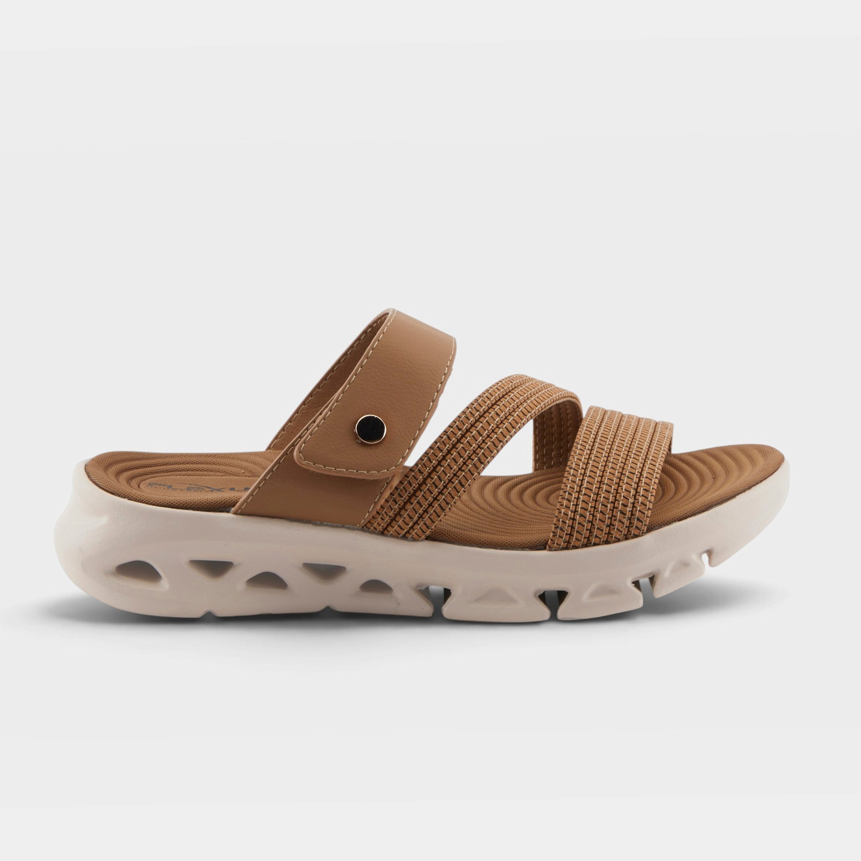 Flexus Galvanesa Tan Sandal