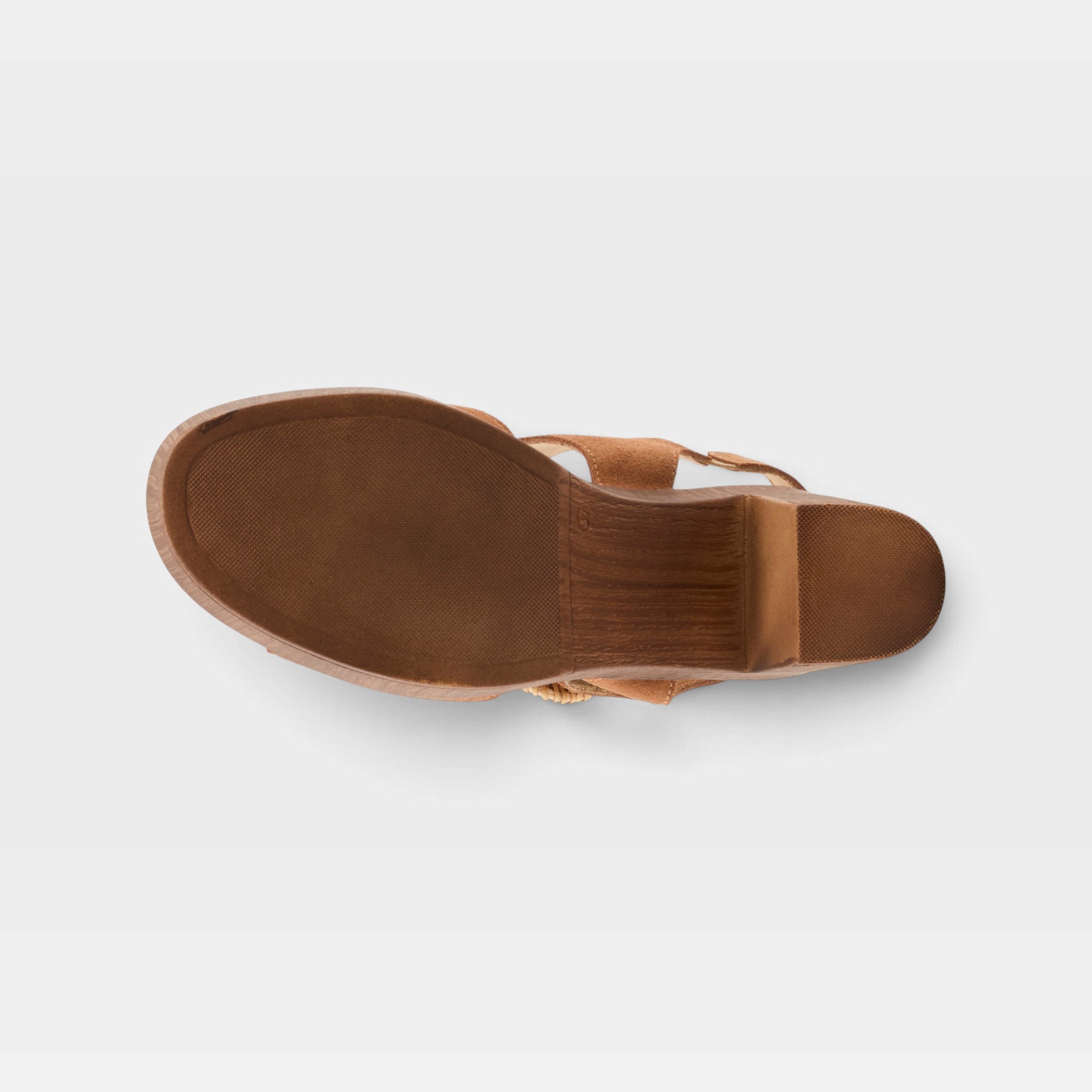 Spring Step Gamona Tan Suede Sandal