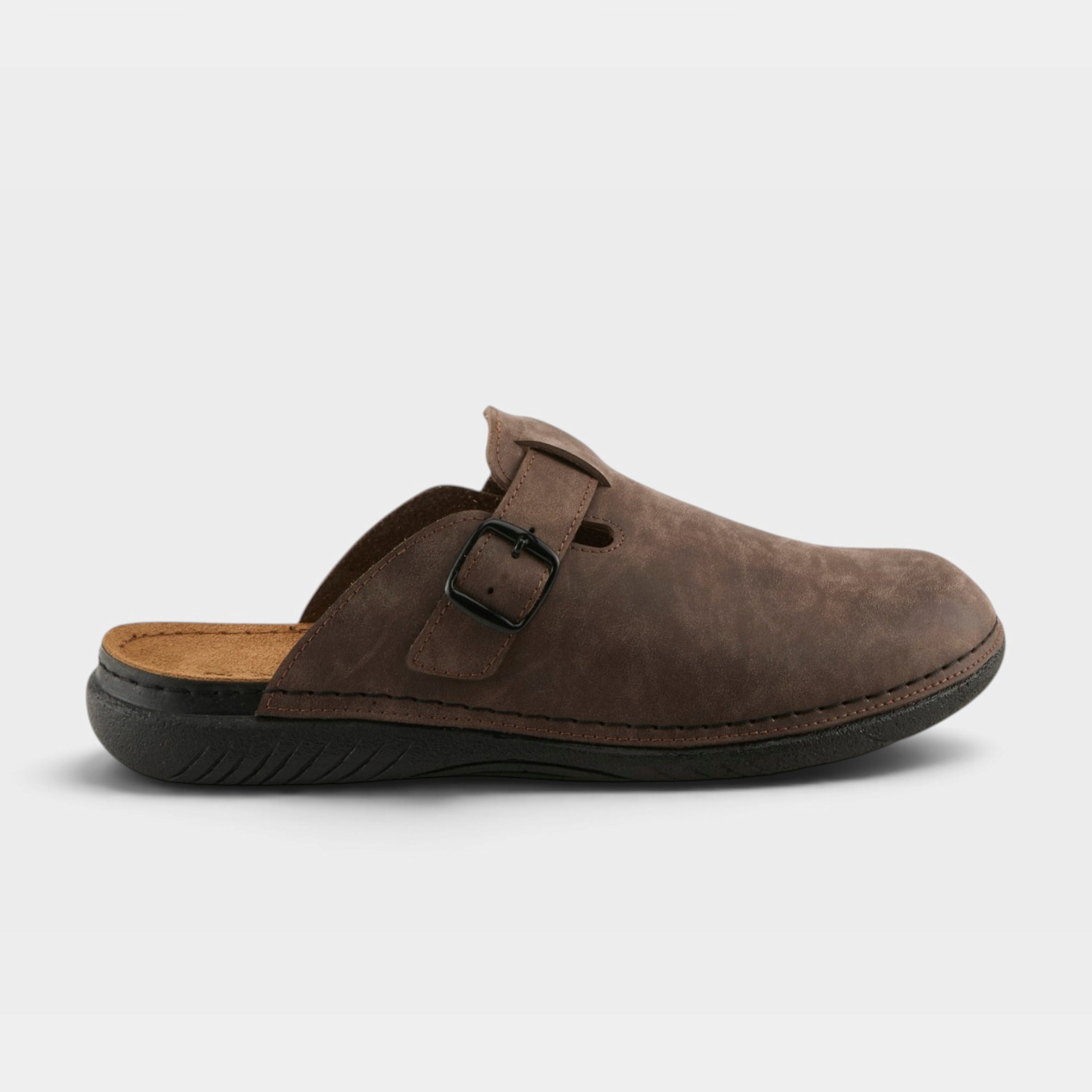 Spring Step Men Garmen Brown Nubuck Slipper