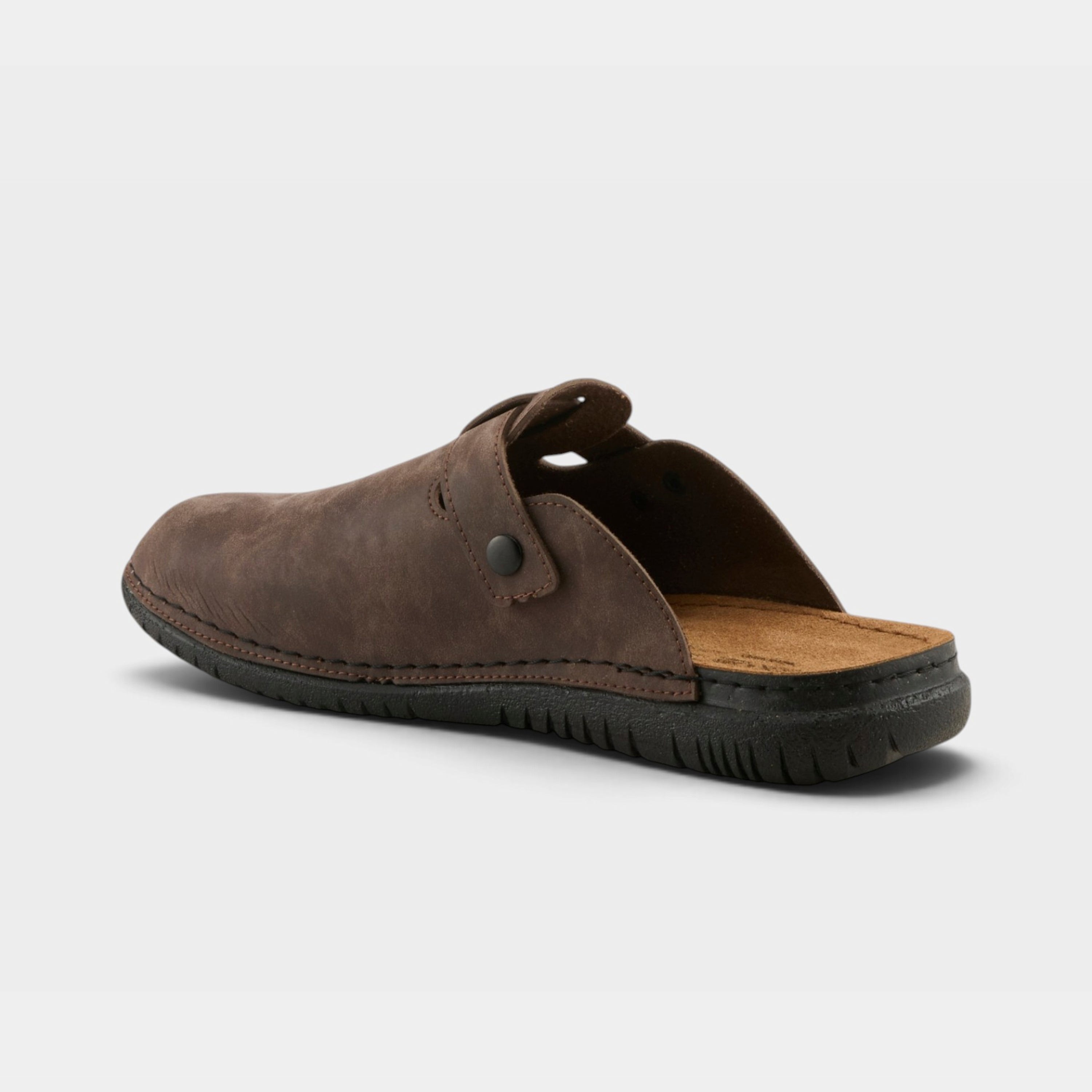 Spring Step Men Garmen Brown Nubuck Slipper