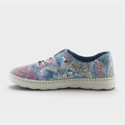 Spring Step Garner Blue Multi Sneaker