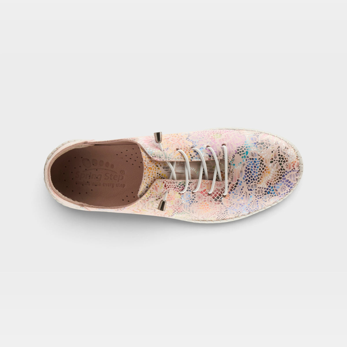 Spring Step Garner Pink Multi Sneaker