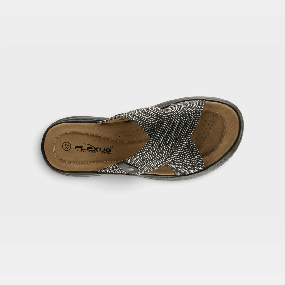 Flexus Gaspie Black Sandal