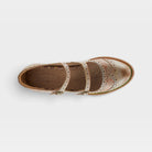 L'Artiste Gaviria shoes in Beige, top view
