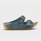 Spring Step Gelatia Blue Sandal