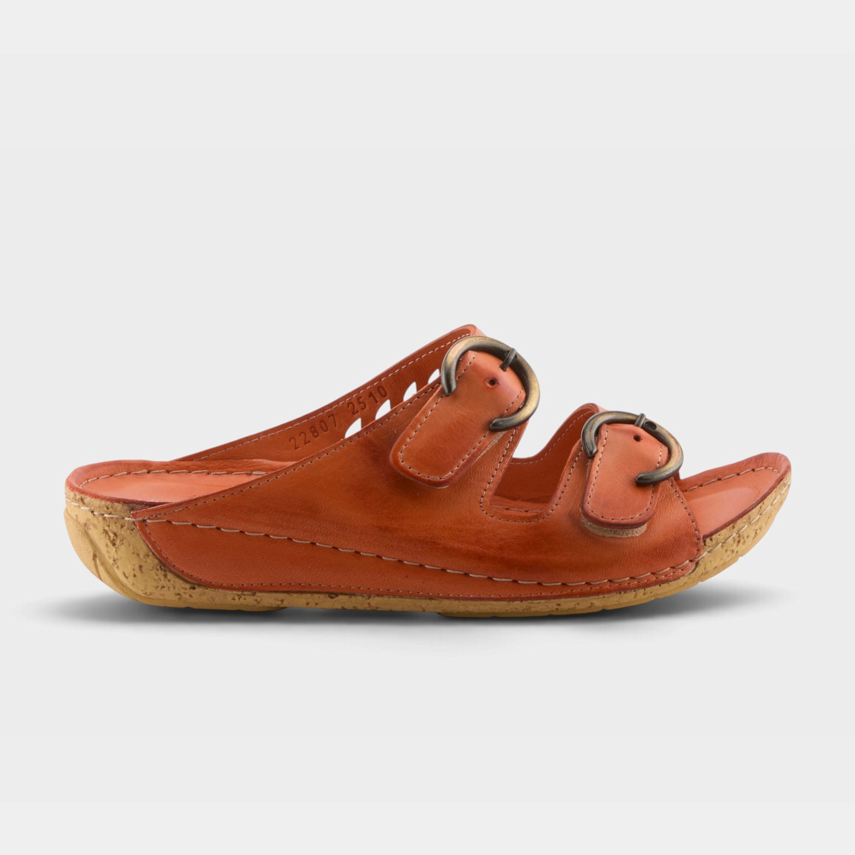 Spring Step Gelatia Orange Sandal