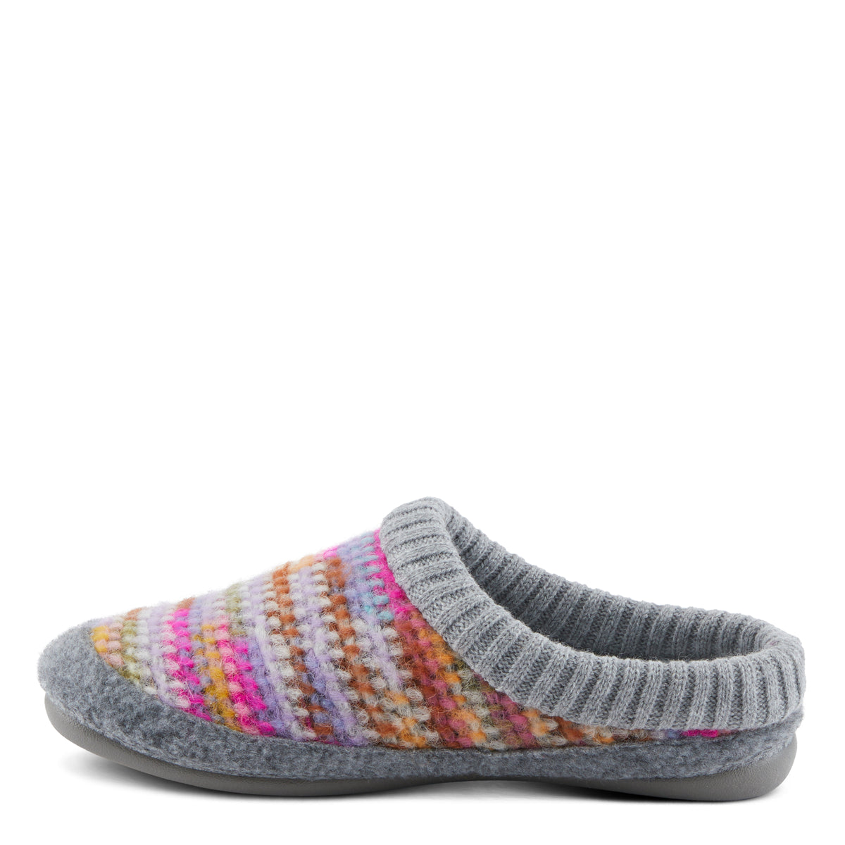 Flexus FLEXUS GELINA SLIPPERS comfort shoe in pink multi with flexible sole