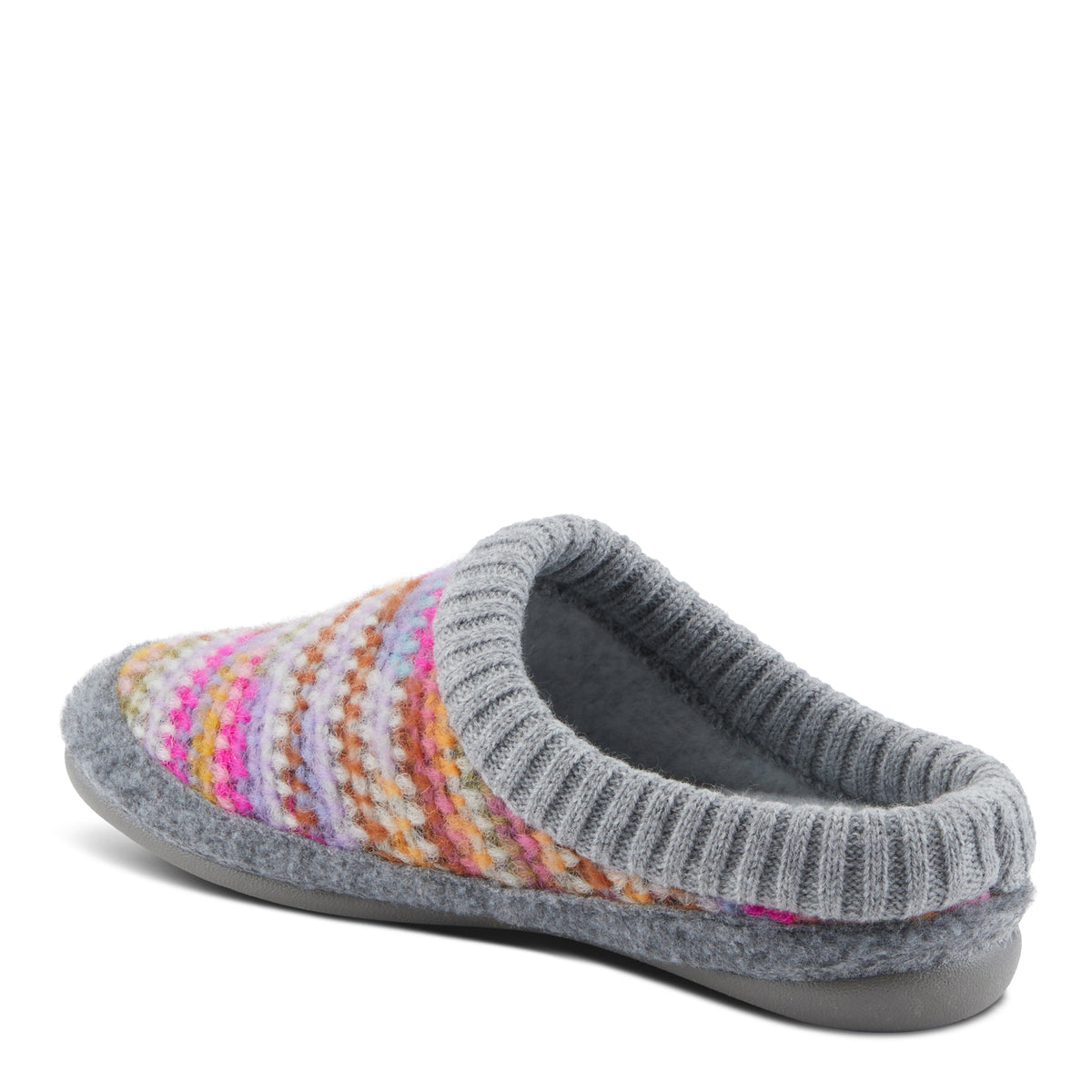 Flexus FLEXUS GELINA SLIPPERS comfort shoe in pink multi with flexible sole