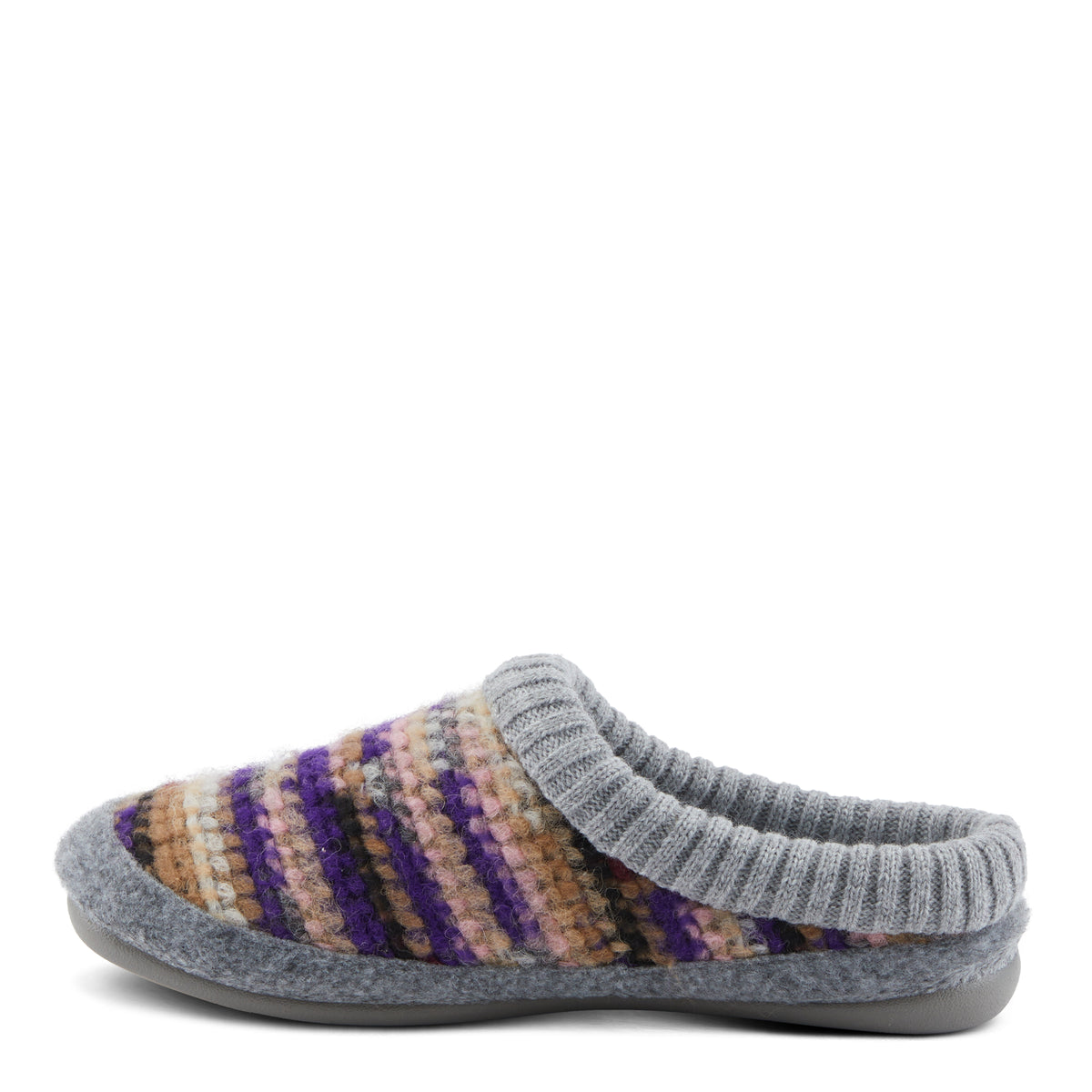 Flexus FLEXUS GELINA SLIPPERS comfort shoe in purple multi with flexible sole