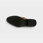 L'Artiste Georgiana-Scope boots in Camel Multi, outsole view