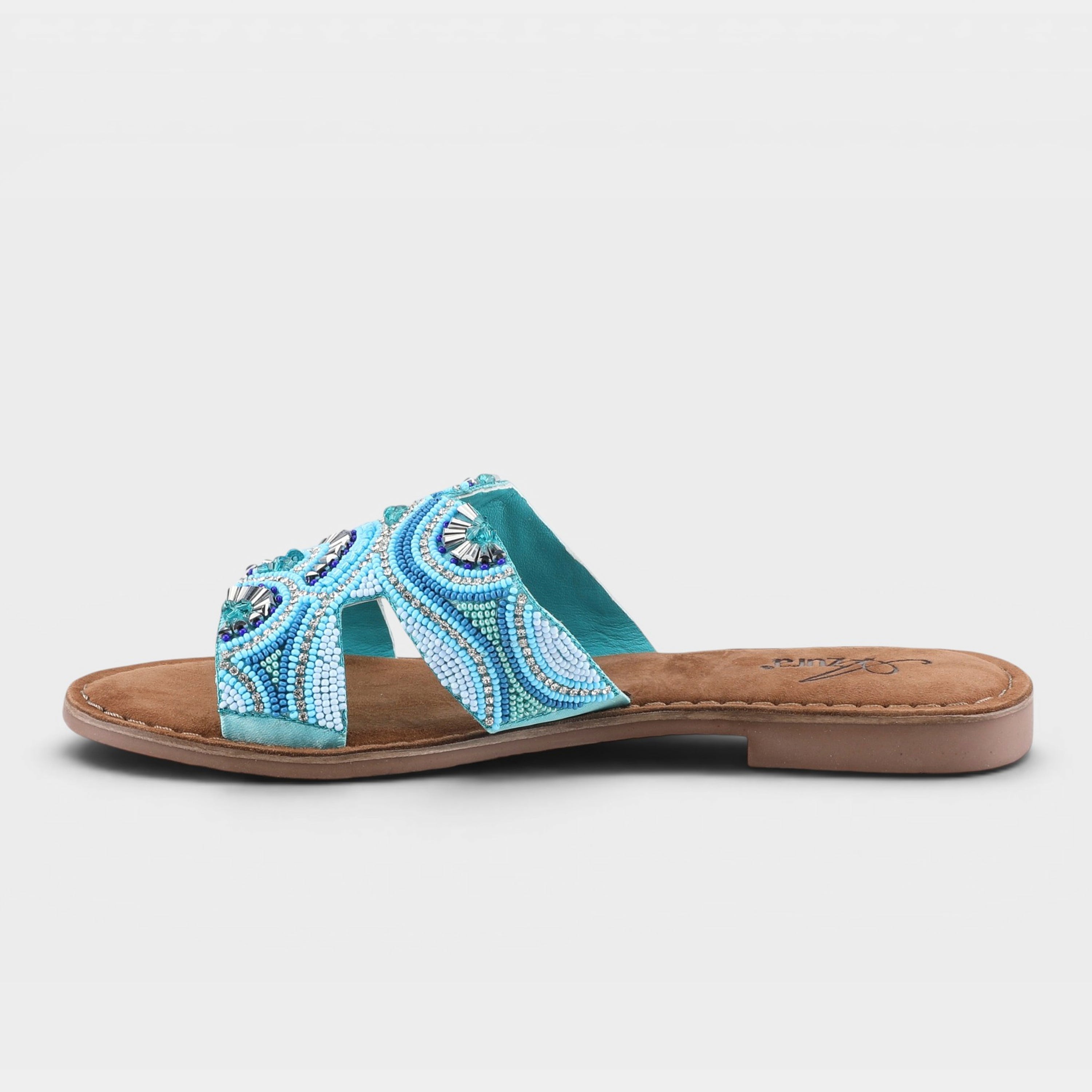 Azura Georgys Blue Multi Sandal