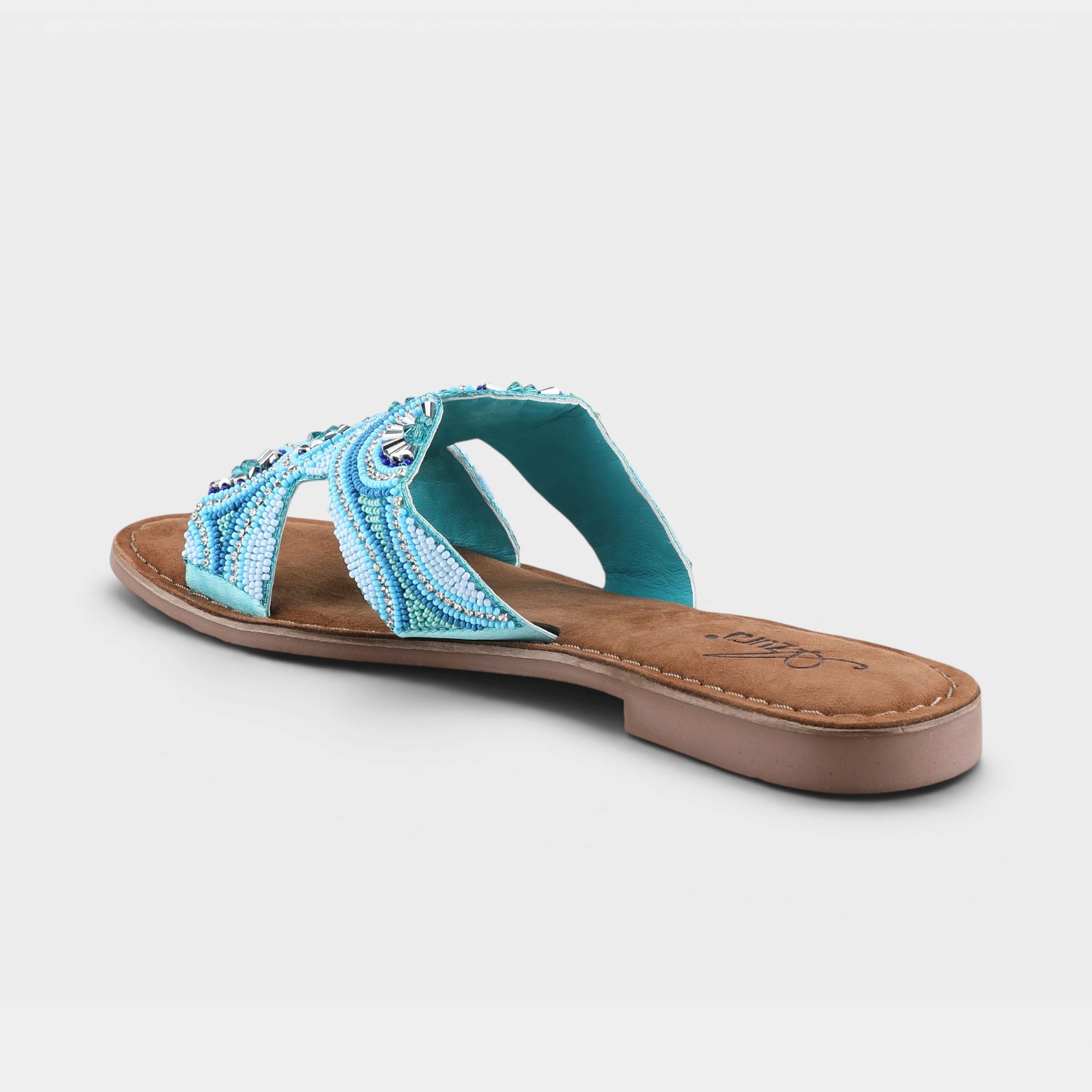 Azura Georgys Blue Multi Sandal
