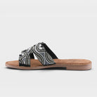 Azura Georgys Black Multi Sandal